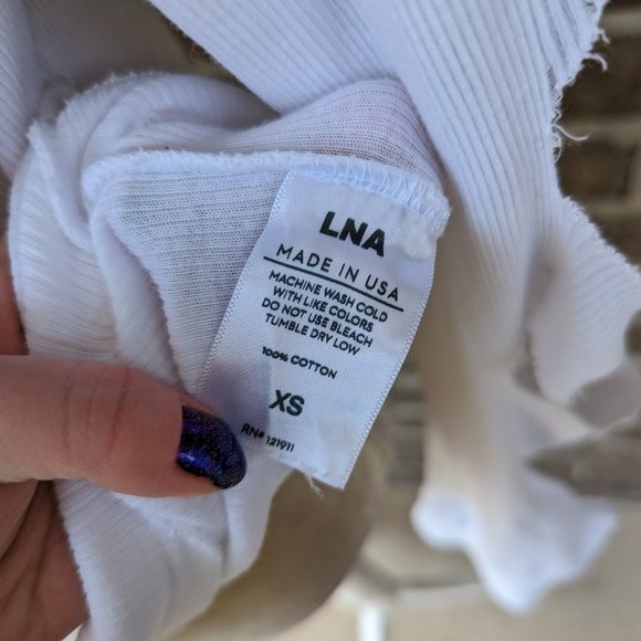 LNA Slash Sleeve Tshirt - Picture 6 of 7